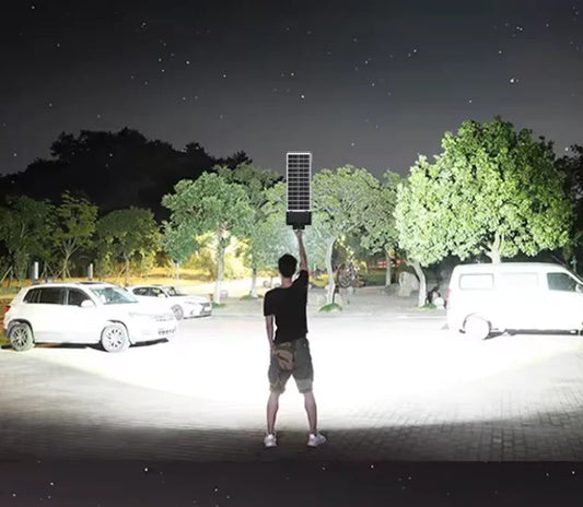 LUZ SOLAR ULTRA POTENTE 7700LM PARA EXTERIORES - Envío Gratis